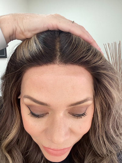 # 8724 GARDEAUX DELUXE HAND TIED DOUBLE LACE TOP WIG (MEDIUM CAP)