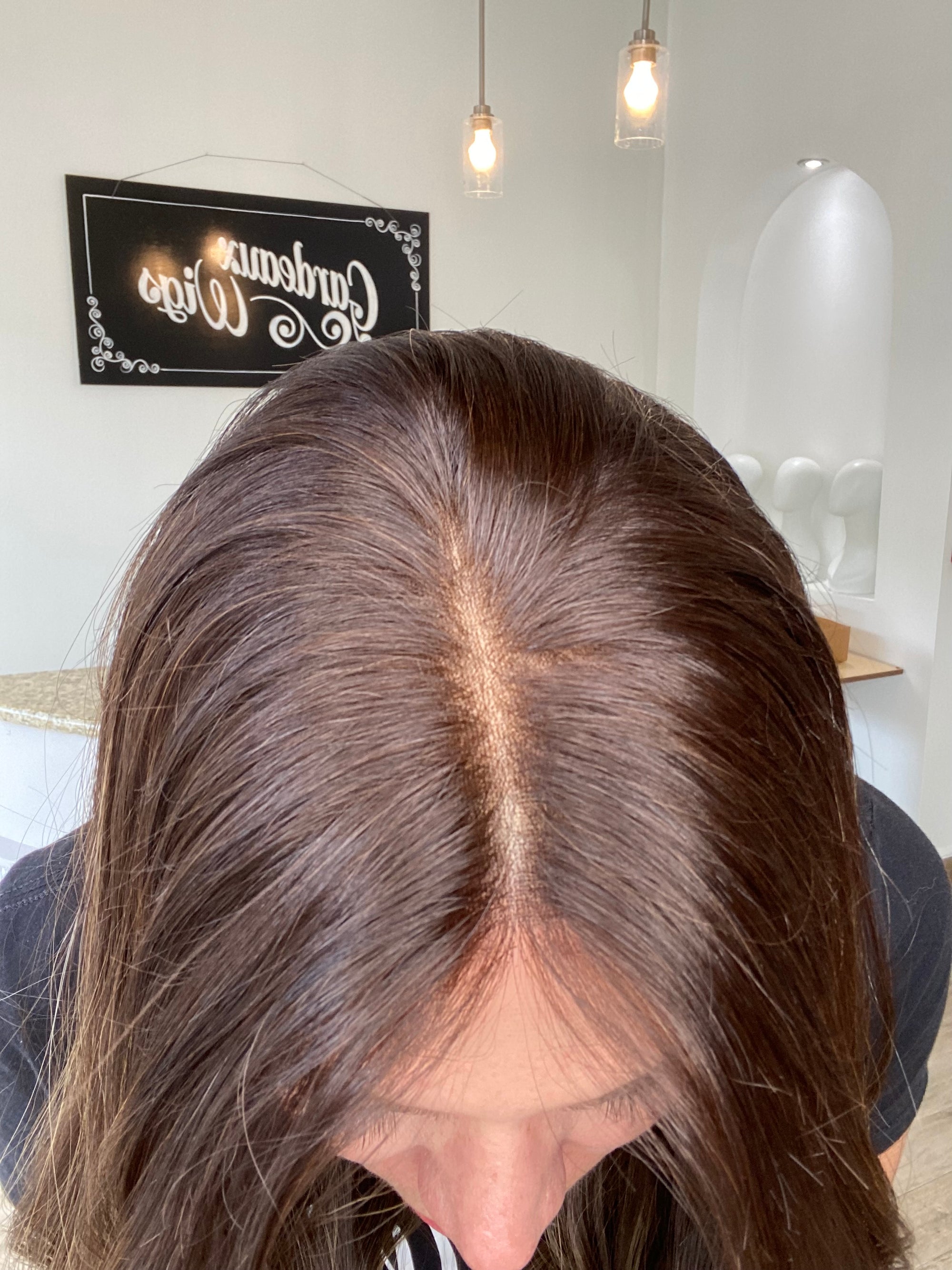 STOCK # BL630.16 GARDEAUX DELUXE DOUBLE LACE TOP WIG (MEDIUM CAP)