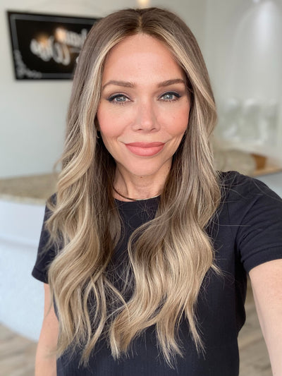 # 8396 GARDEAUX DELUXE HAND TIED MONO TOP W/ LACE FRONT WIG (MEDIUM CAP)