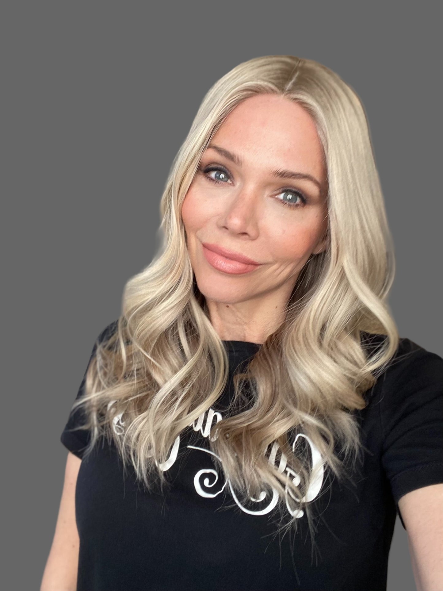 HUMAN HAIR HAND TIED CONTOUR CAP WIG (MEDIUM CAP)# 8599