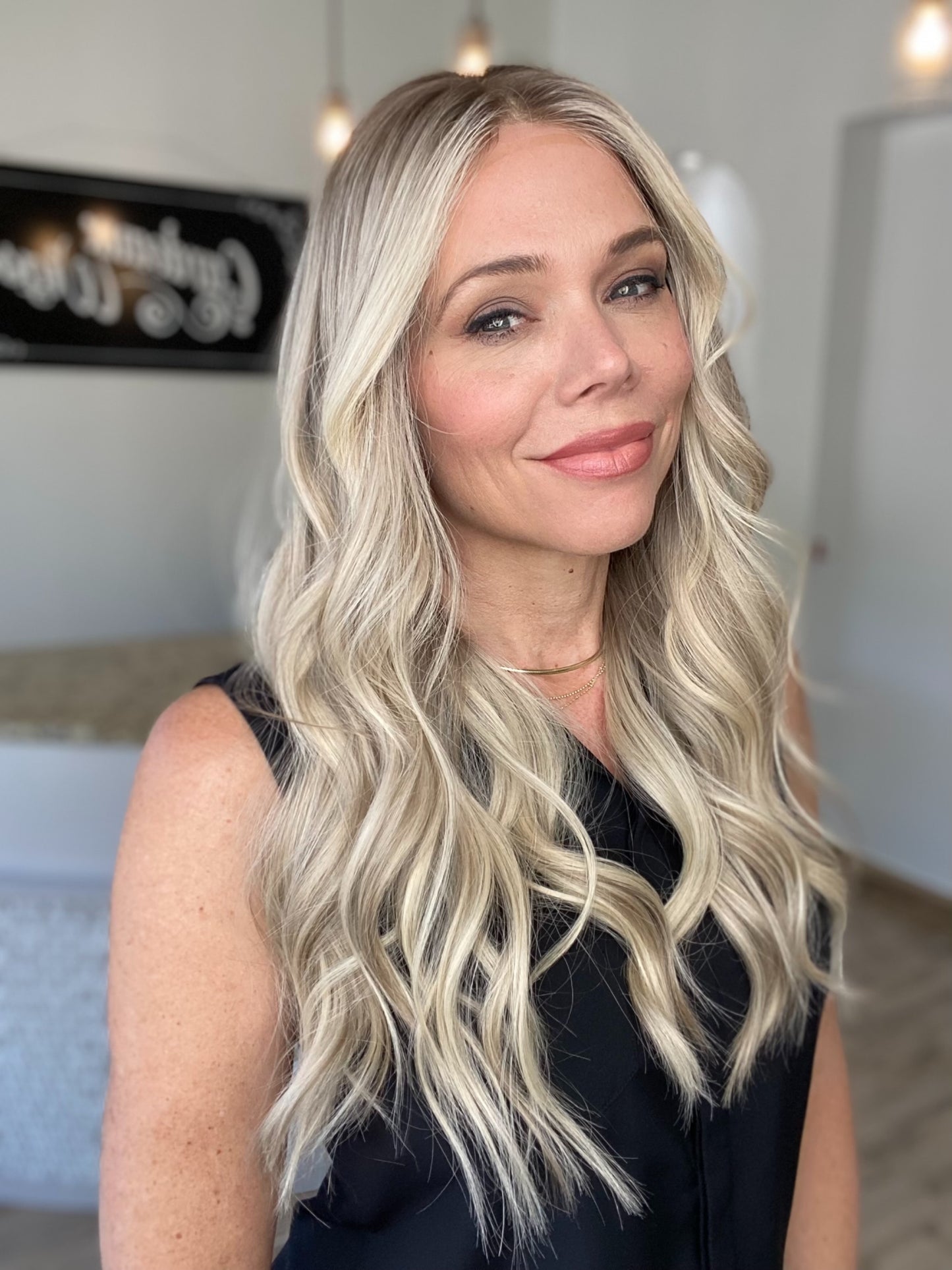 # G-8488 GARDEAUX DELUXE HAND TIED DOUBLE LACE TOP WIG (MEDIUM CAP)