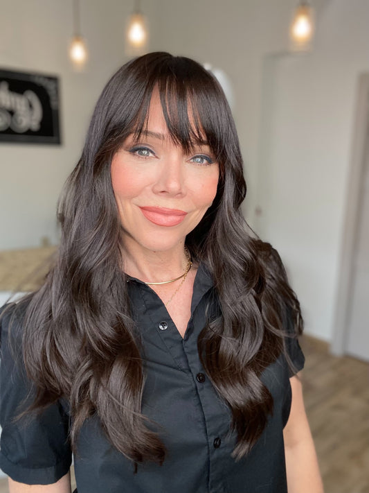 STOCK # JST-2.14B GARDEAUX DELUXE SILK TOP LACE FRONT WIG (MEDIUM CAP)