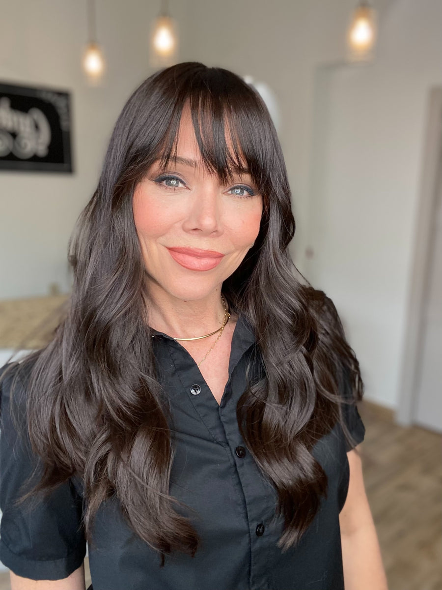 STOCK # JST-2.14B GARDEAUX DELUXE SILK TOP LACE FRONT WIG (MEDIUM CAP)