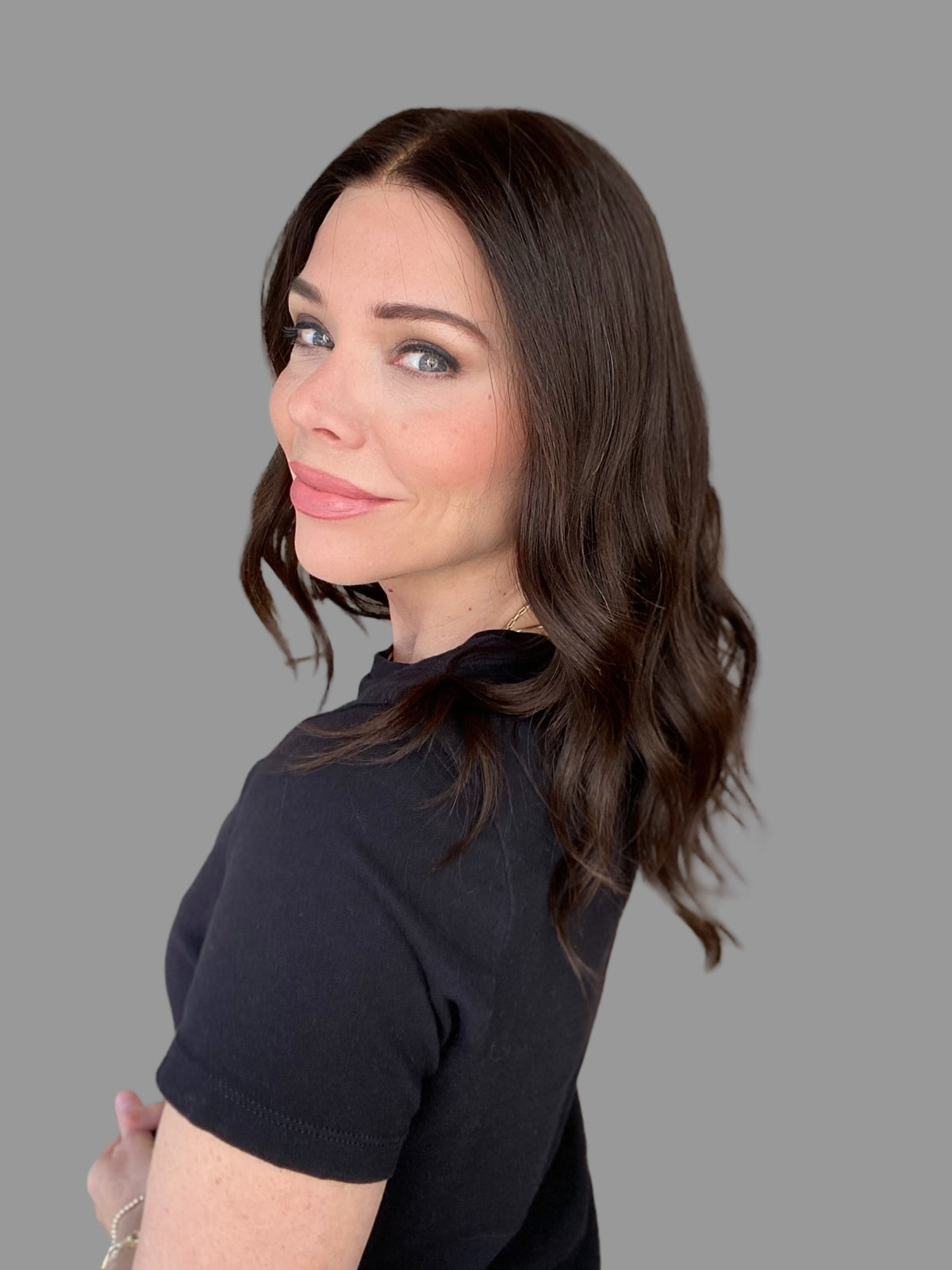 HUMAN HAIR LACE TOP WIG-CASCADE COLLECTION STOCK # GW516.12