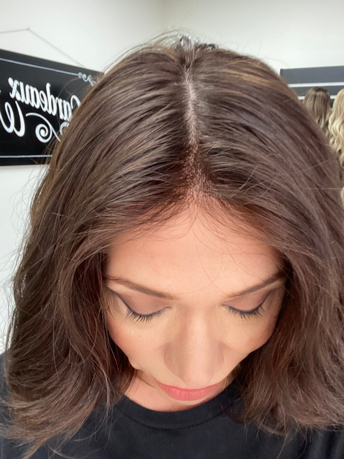 EUROPEAN HUMAN HAIR SILK TOP WIG (X-SMALL CAP) # EUS2