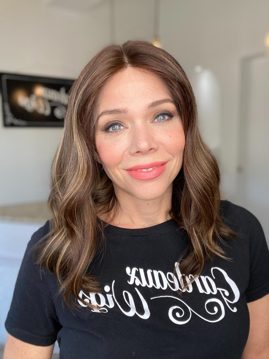 STOCK # LM11.9 GARDEAUX DELUXE DOUBLE LACE TOP WIG