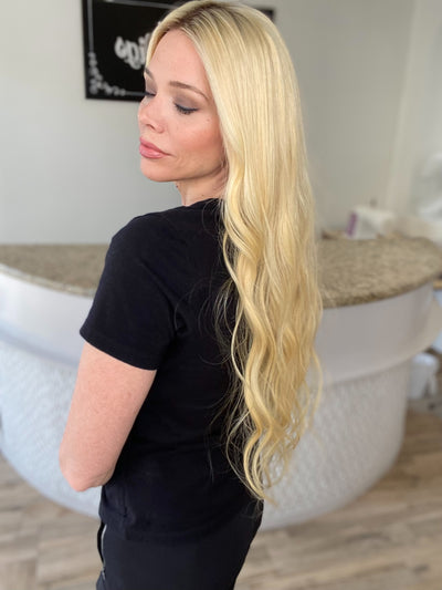 # 8556 GARDEAUX FULL LACE SILK TOP WIG (SMALL CAP)