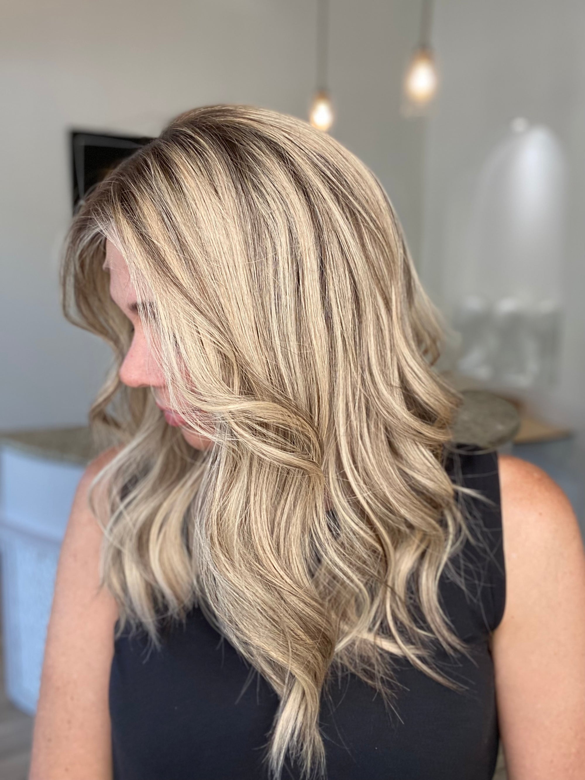 STOCK COLOR # BL604.13 GARDEAUX DELUXE LACE TOP WIG (MEDIUM CAP)