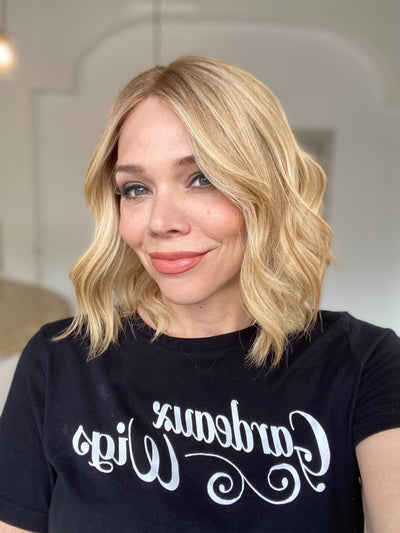 STOCK # LM07.6 GARDEAUX DELUXE DOUBLE LACE TOP WIG (MEDIUM CAP)