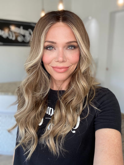 # 8457 GARDEAUX DELUXE HAND TIED DOUBLE LACE TOP WIG (MEDIUM CAP)