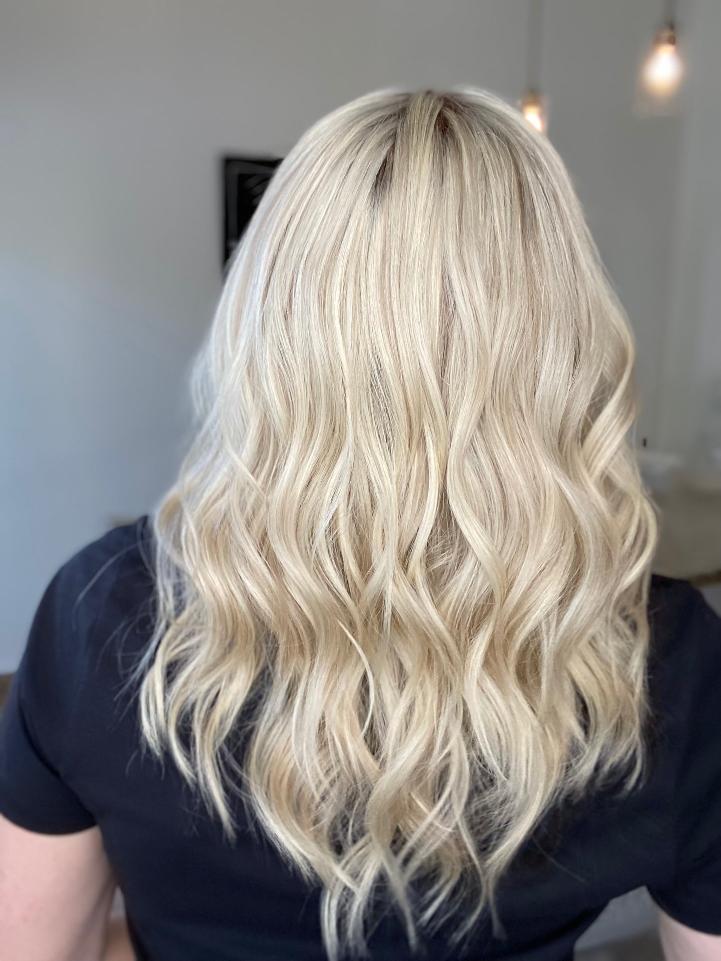 HUMAN HAIR  HAND TIED MONO TOP WIG (SMALL CAP) # G-8560