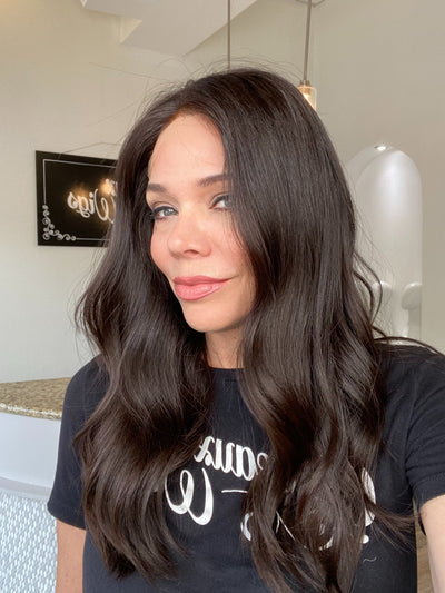 STOCK# JL-1B.14 GARDEAUX DELUXE LACE TOP WIG