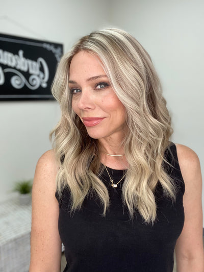 # 8669 GARDEAUX DELUXE HAND TIED MONO TOP W/ LACE FRONT WIG (SMALL CAP)