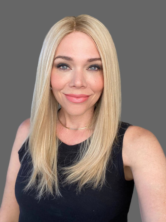 STOCK # JL9-329.13 GARDEAUX DELUXE HAND TIED DOUBLE MONO TOP WIG