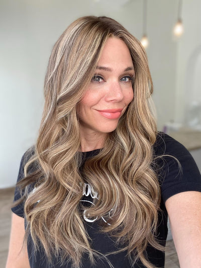 STOCK # BL632.16 GARDEAUX DELUXE DOUBLE LACE TOP WIG