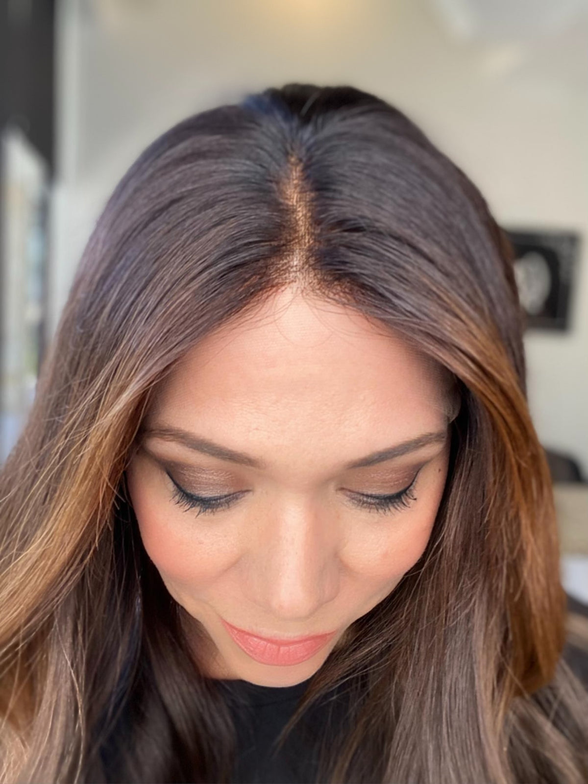 HUMAN HAIR LACE TOP WIG (SMALL CAP)# G-8048 GARDEAUX DELUXE