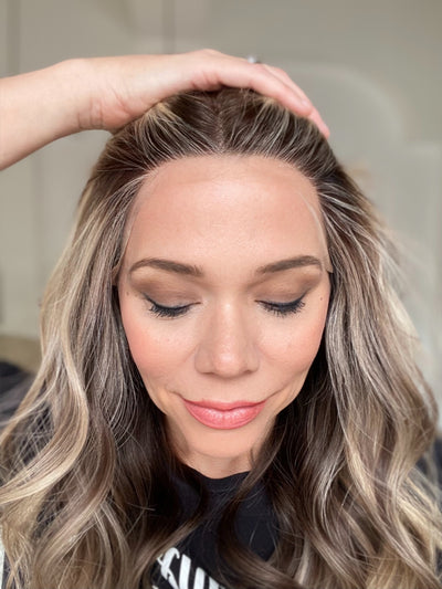 # 8466 GARDEAUX DELUXE HAND TIED DOUBLE LACE TOP WIG (MEDIUM CAP)