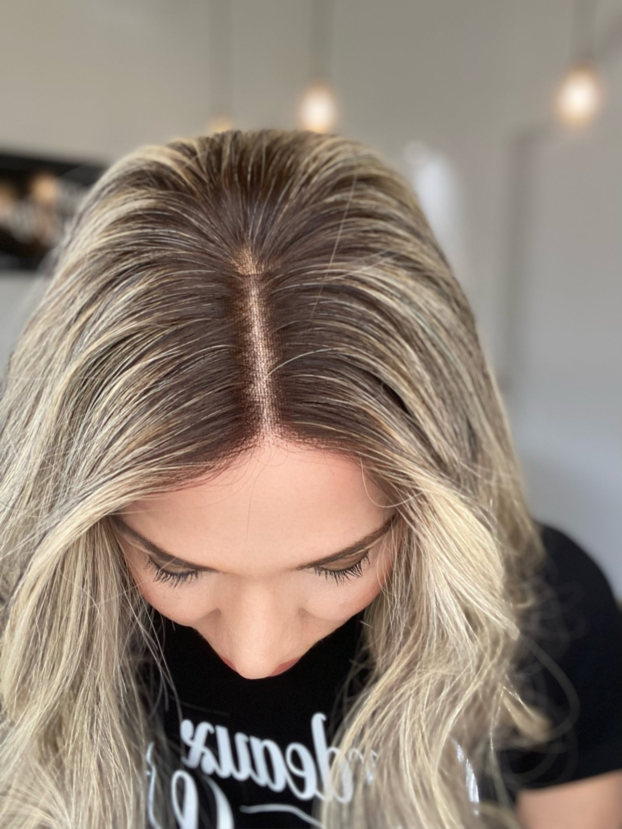 STOCK# BL328  GARDEAUX DELUXE LACE TOP WIG (SMALL  CAP)