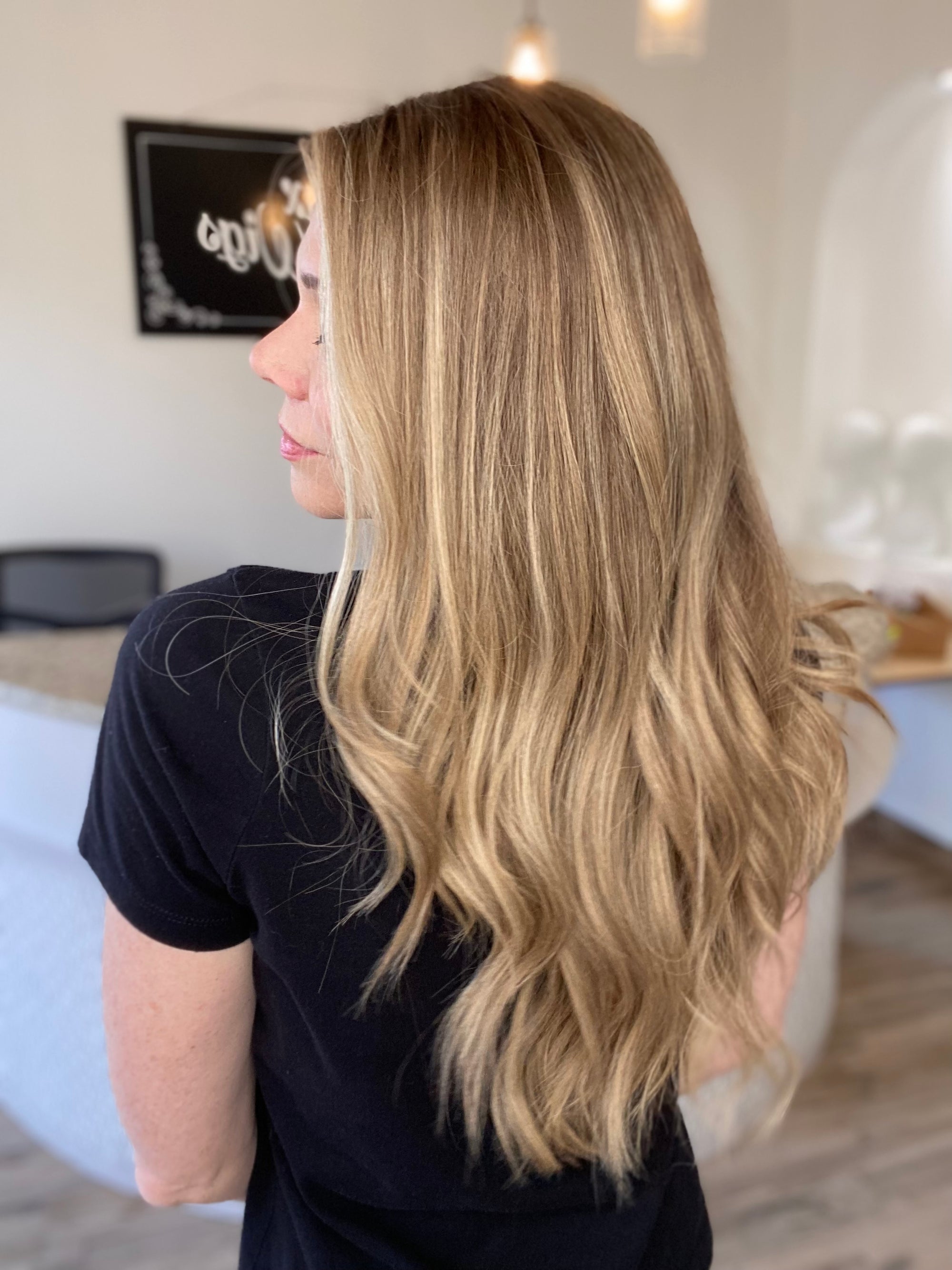 #G-8642 GARDEAUX DELUXE HAND TIED MONO TOP W/ LACE FRONT WIG (MEDIUM CAP)