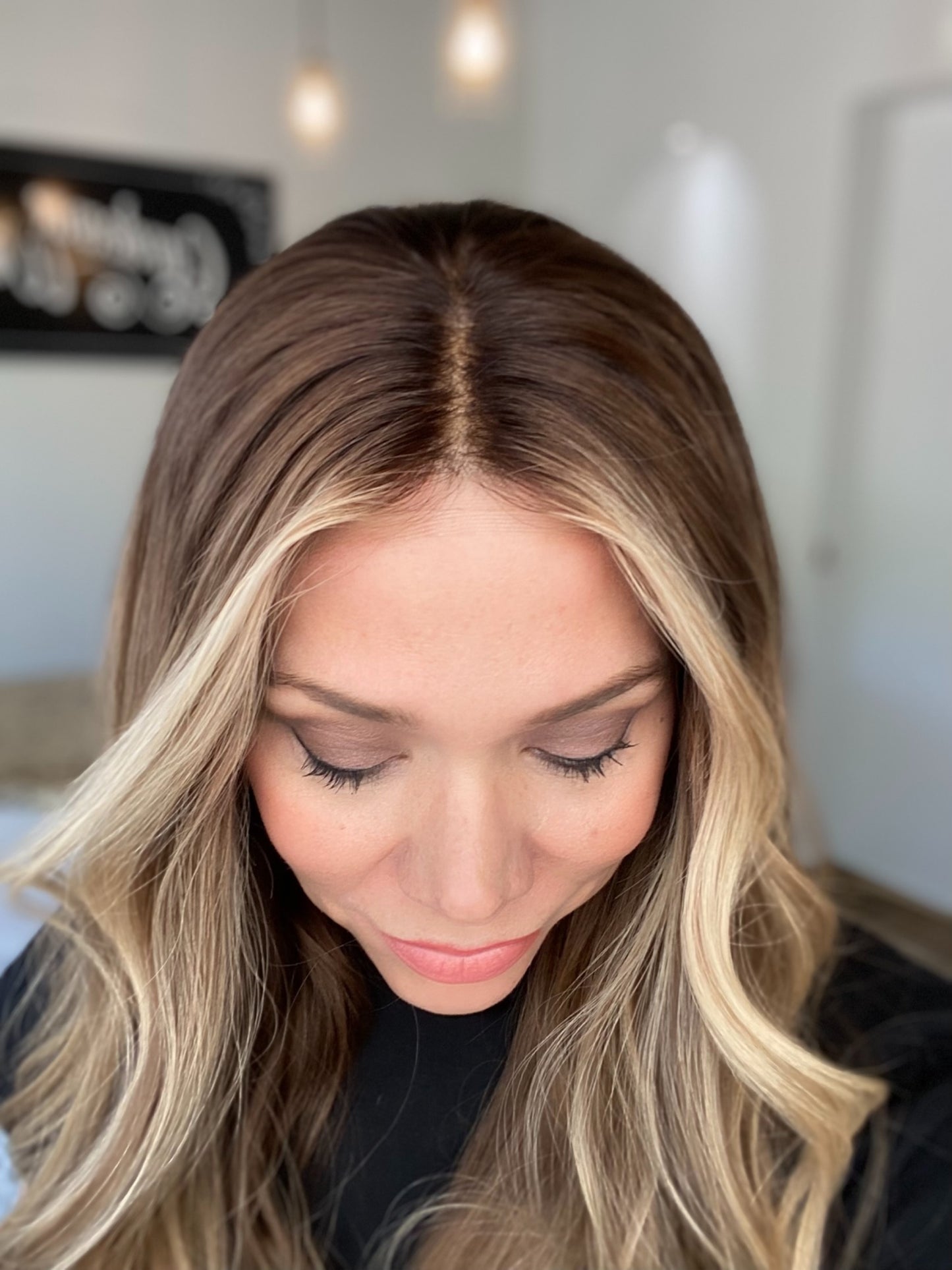#G-8294 GARDEAUX DELUXE HAND TIED DOUBLE LACE TOP WIG (MEDIUM CAP)
