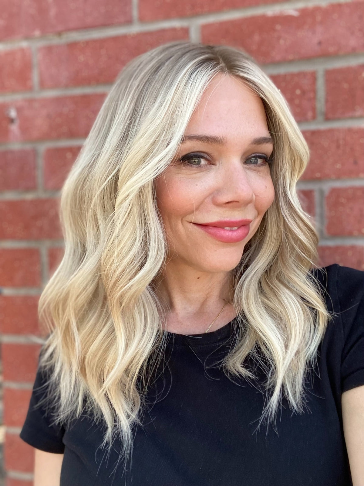 HUMAN HAIR HAND TIED MONO TOP WIG (SMALL CAP) #8685