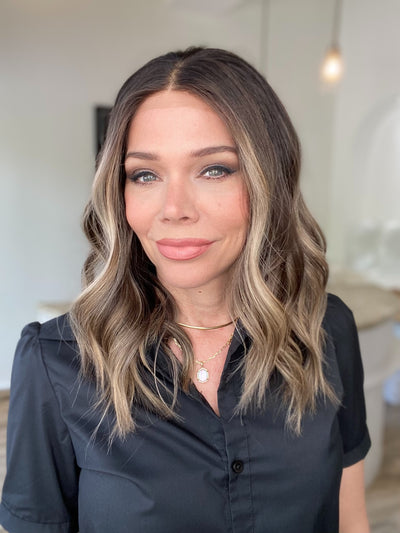 # G8271 GARDEAUX DELUXE HAND TIED DOUBLE LACE TOP WIG (MEDIUM CAP)