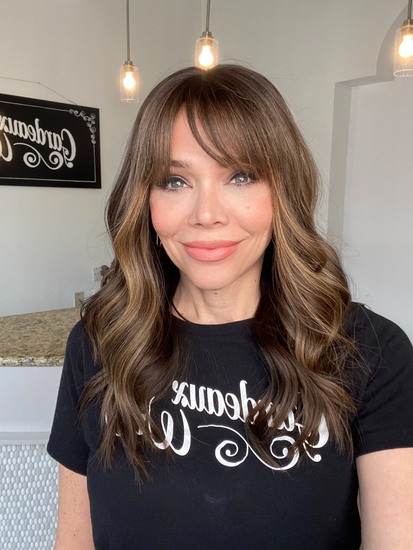 STOCK# J-8190 GARDEAUX DELUXE HAND TIED MONO TOP WIG, NO LACE FRONT (SMALL CAP)
