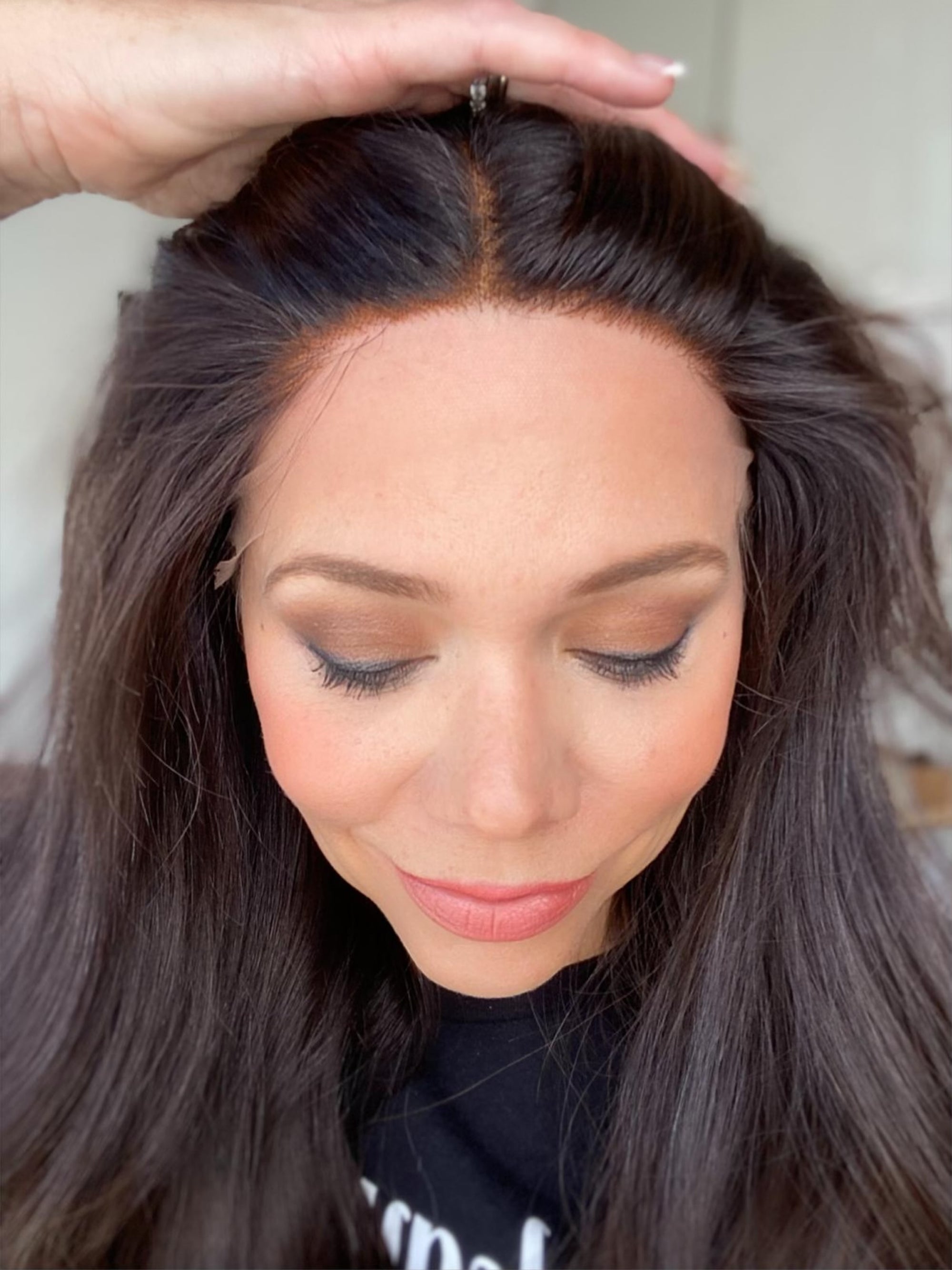 PAMELA"  GARDEAUX DELUXE LACE TOP WHOPPER WIG (MEDIUM CAP)