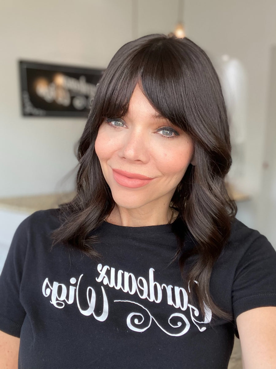 STOCK COLOR # T-2  GARDEAUX DELUXE 14" SILK TOP TOPPER