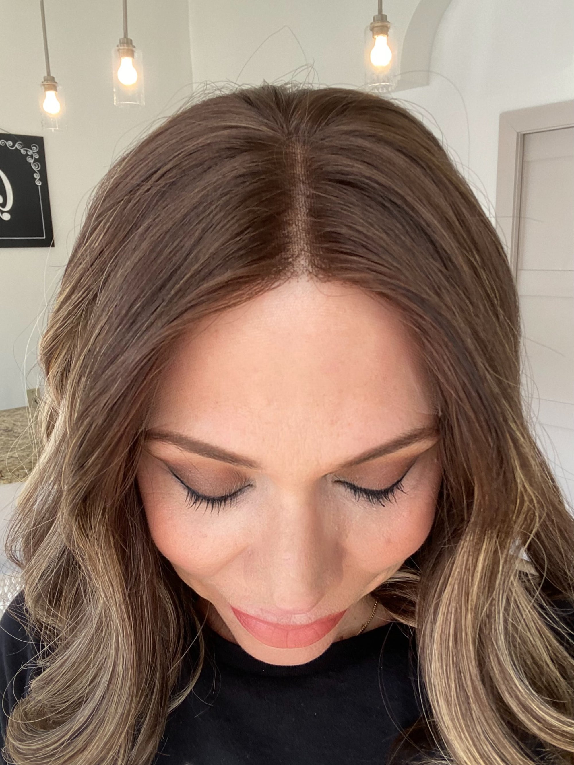 STOCK # BL606.8 GARDEAUX DELUXE DOUBLE LACE TOP WIG (MEDIUM CAP) *FINAL SALE