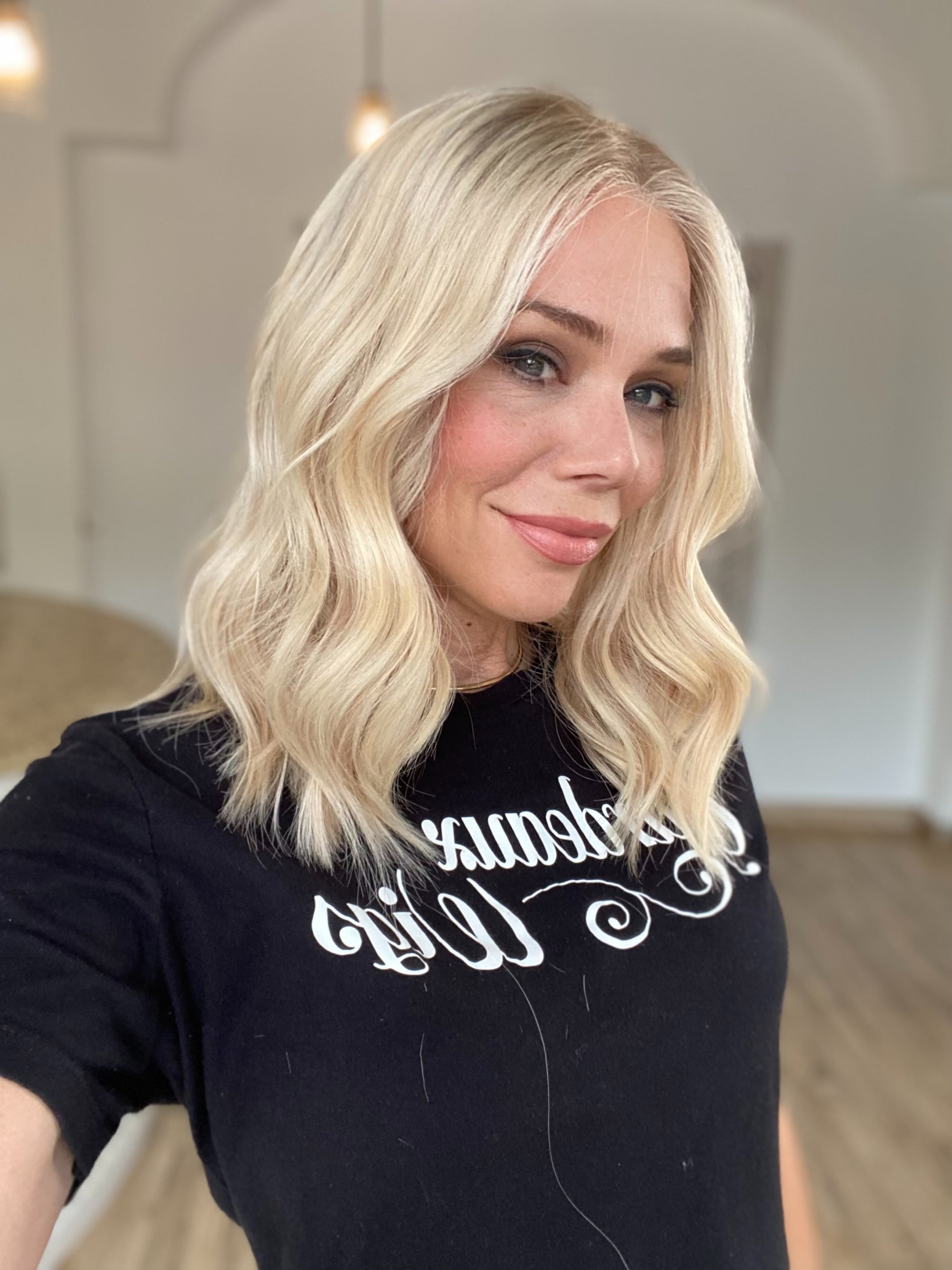 STOCK # BL-624.9 GARDEAUX DELUXE DOUBLE LACE TOP WIG (SMALL CAP)