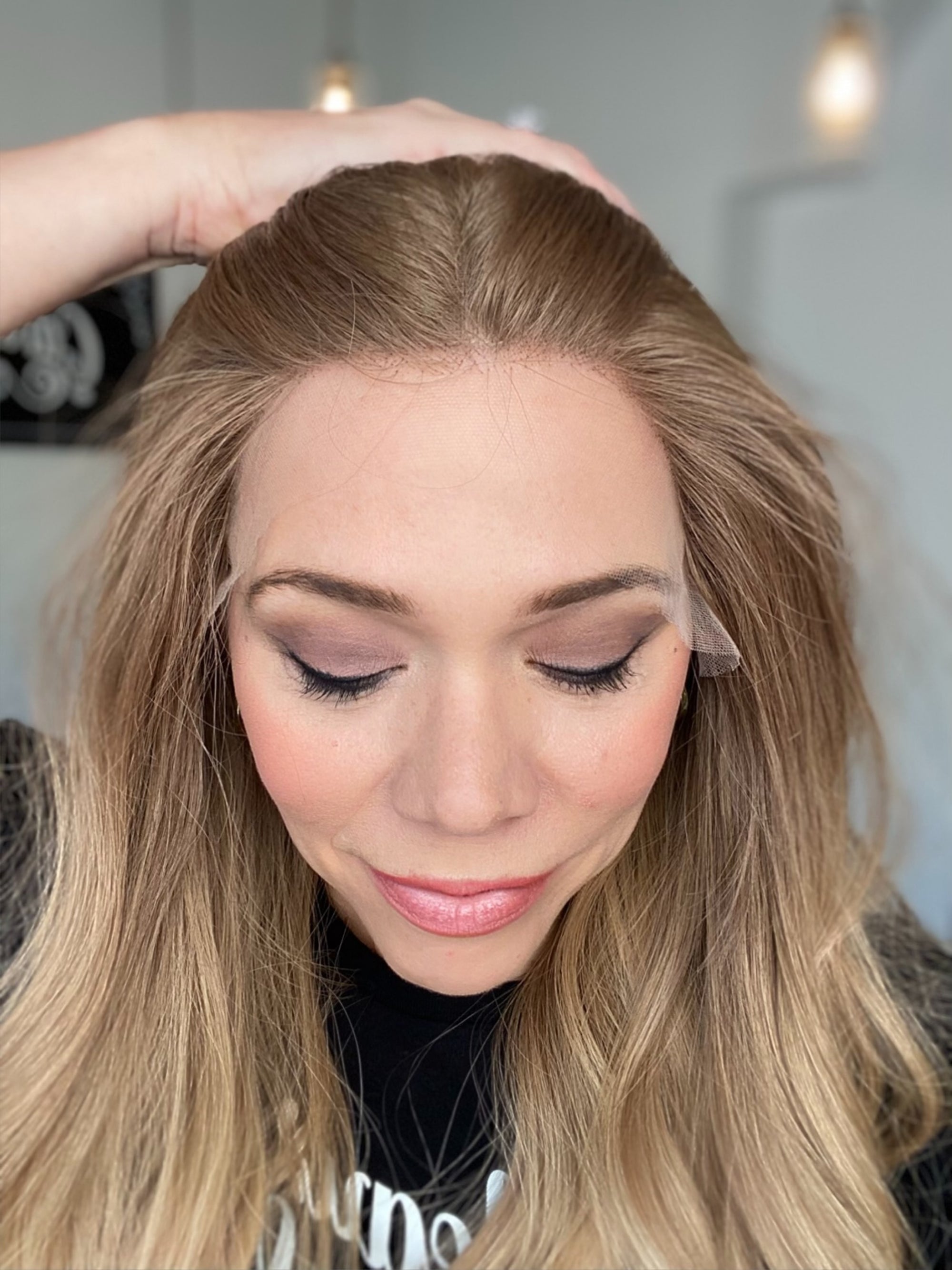 STOCK # BL-645.16 GARDEAUX DELUXE DOUBLE LACE TOP WIG (MEDIUM CAP) FINAL SALE