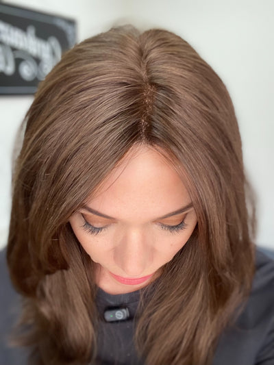 STOCK # SP2G GARDEAUX DELUXE HAND TIED, SILICONE LINED GRIPPER WIG (SMALL CAP)