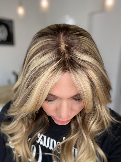 # 8198 GARDEAUX DELUXE HAND TIED MONO TOP WIG, NO LACE FRONT (MEDIUM CAP)