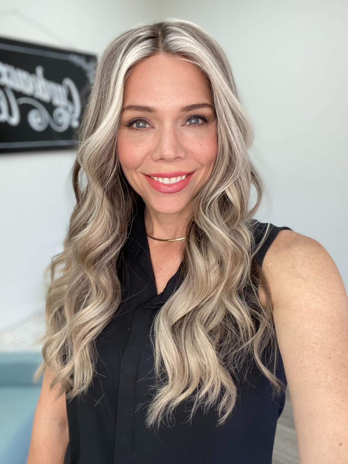 HUMAN HAIR HAND TIED MONO TOP WIG (SMALL CAP) # 8706