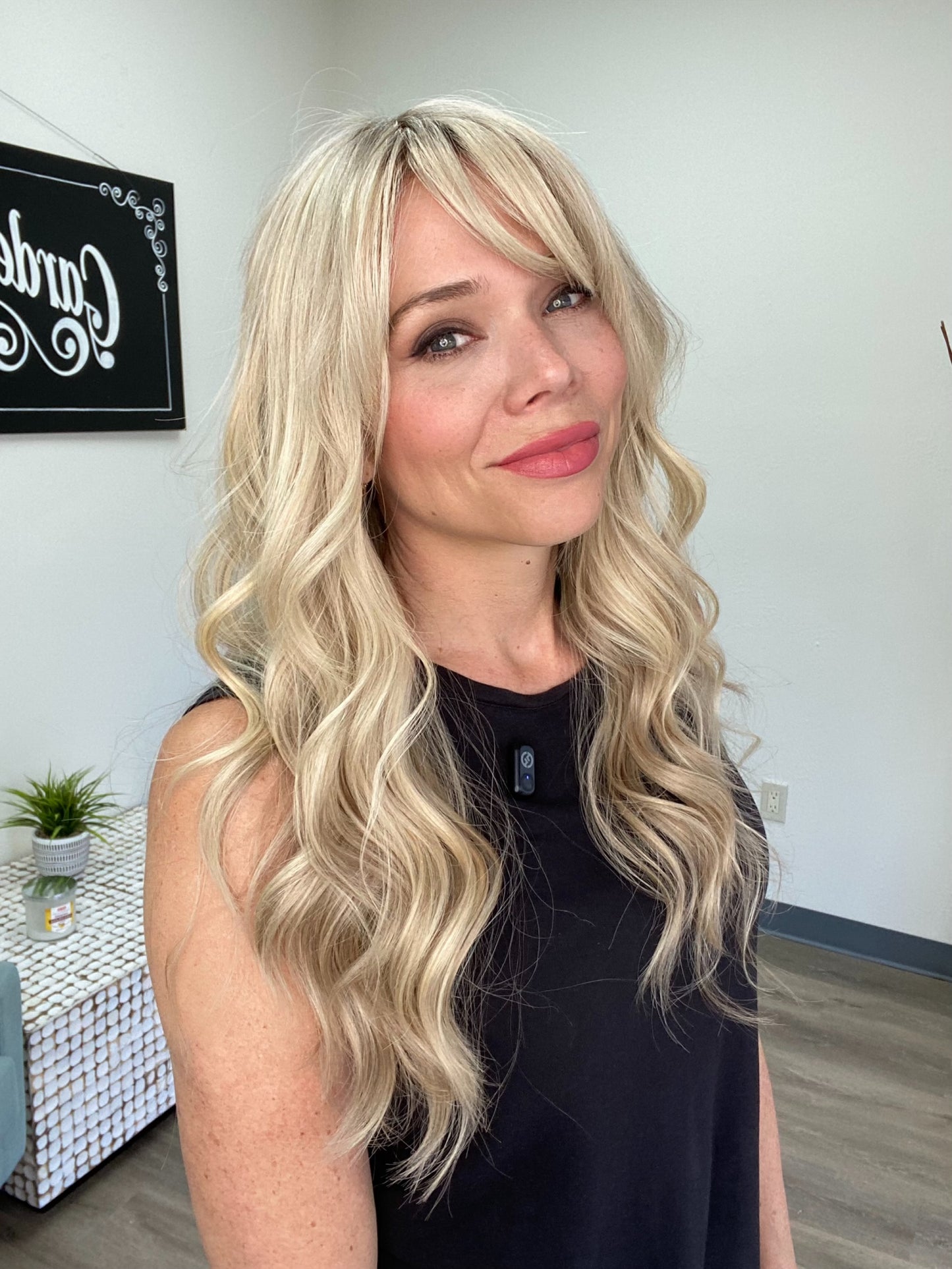 HUMAN HAIR HAND TIED MONO TOP WIG (MEDIUM CAP) #G-8707
