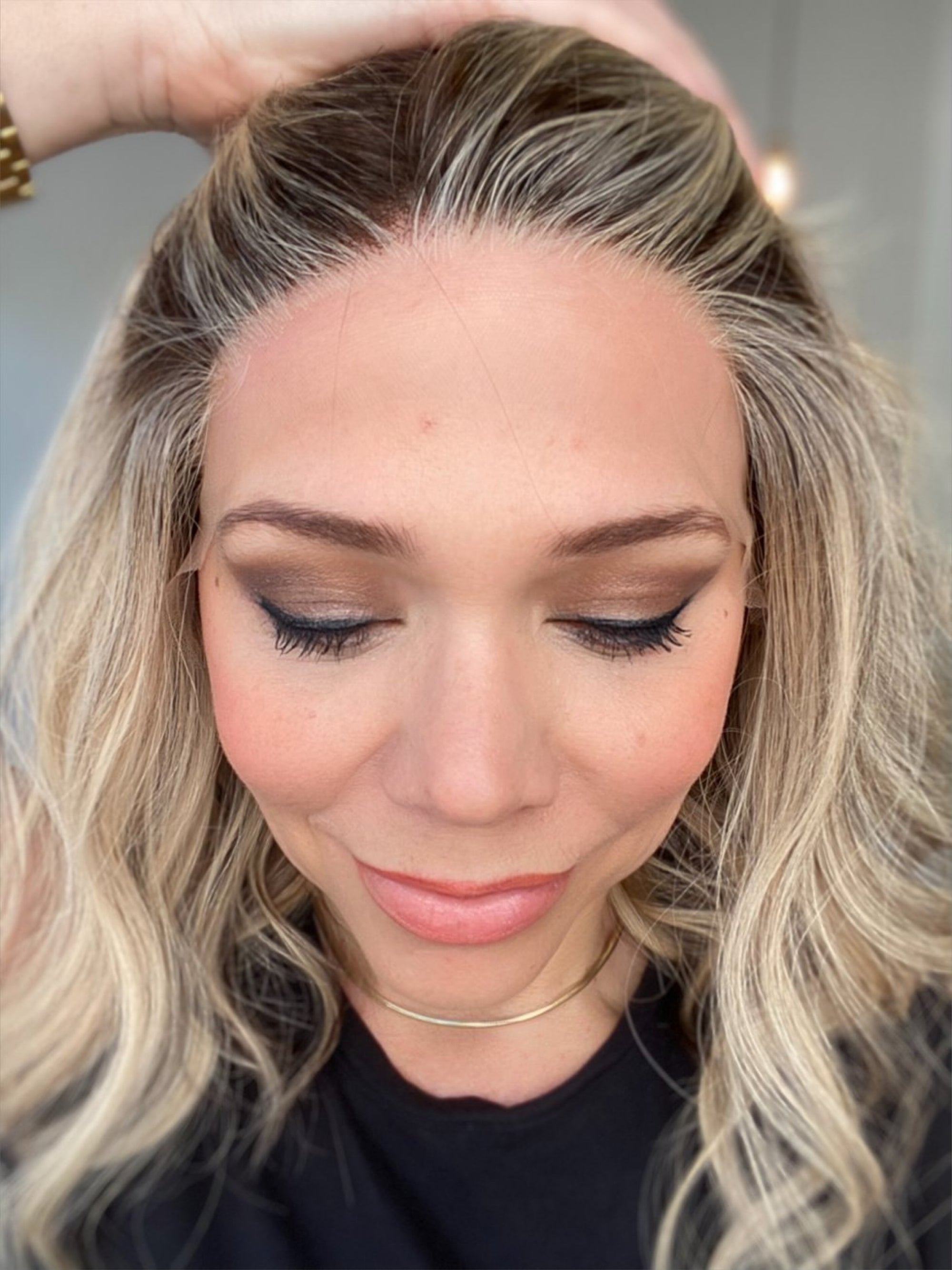 STOCK# BL605.8 GARDEAUX DELUXE LACE TOP WIG (SMALL CAP)