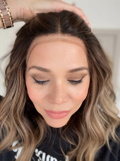 # 8251 GARDEAUX DELUXE HAND TIED DOUBLE LACE TOP WIG (MEDIUM CAP)