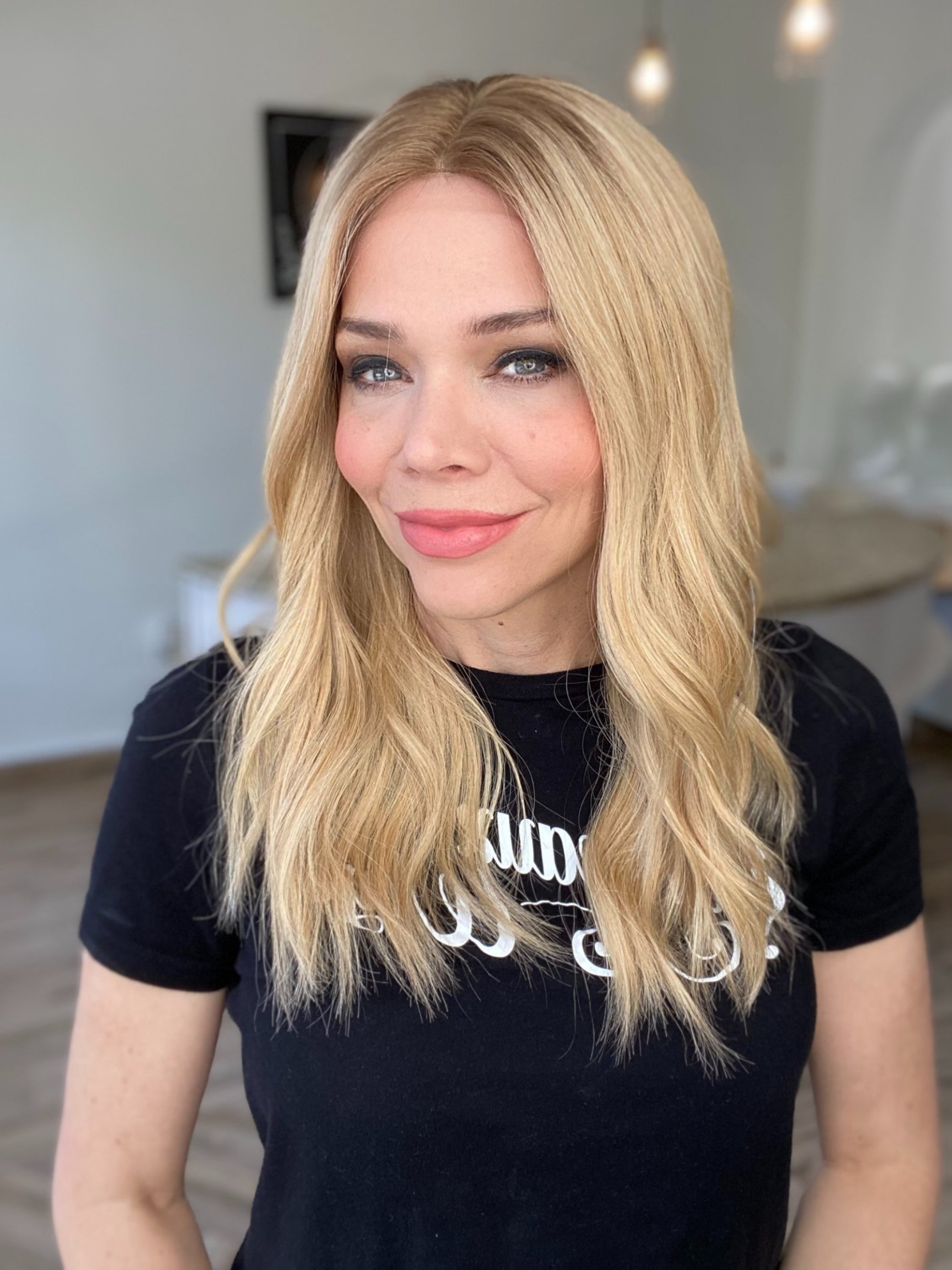 STOCK #JS318 GARDEAUX DELUXE HAND TIED, SILICONE LINED WIG (SMALL CAP)