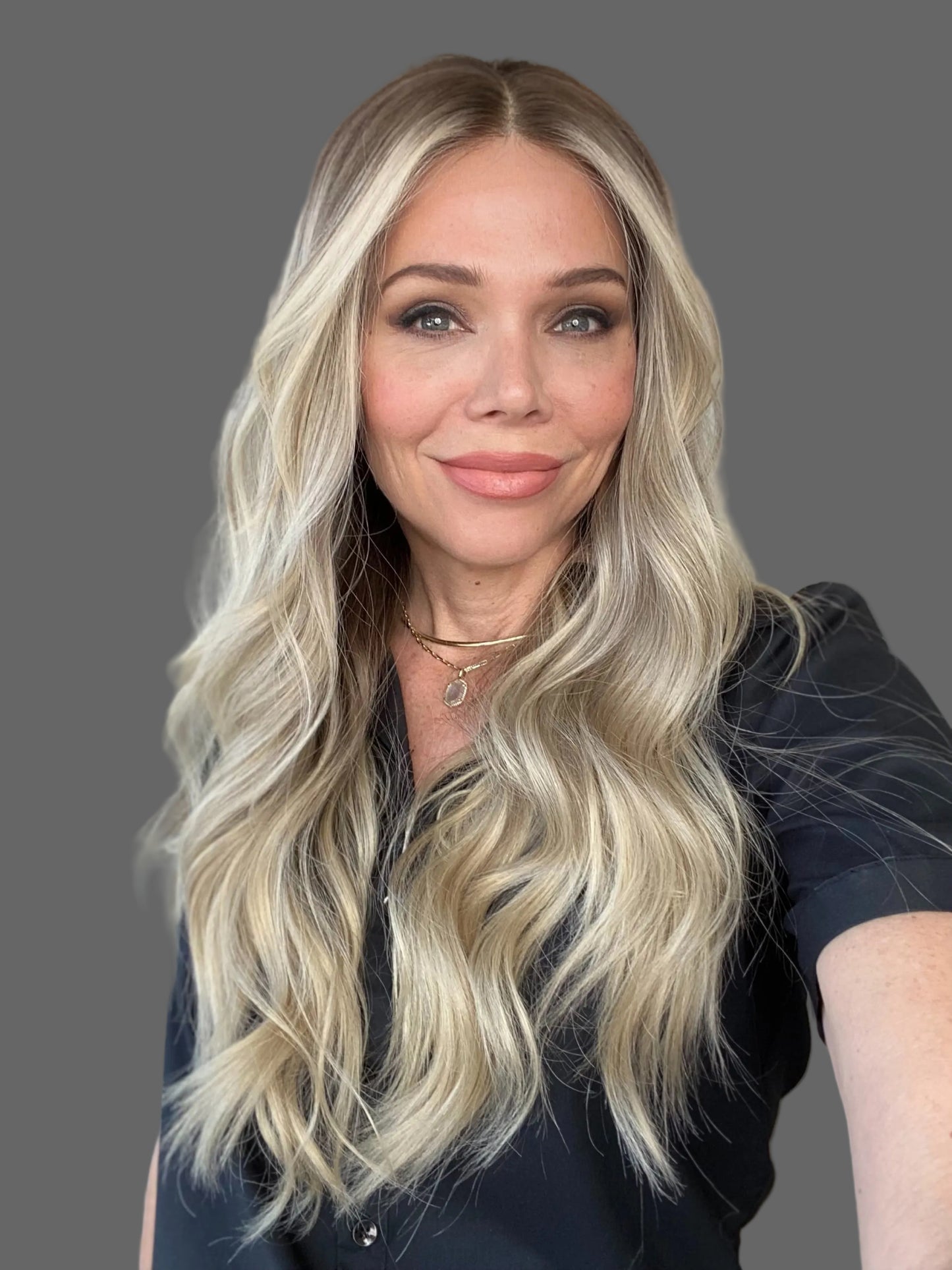# G-8273 GARDEAUX DELUXE DOUBLE LACE TOP SILICONE LINED WIG (MEDIUM CAP)