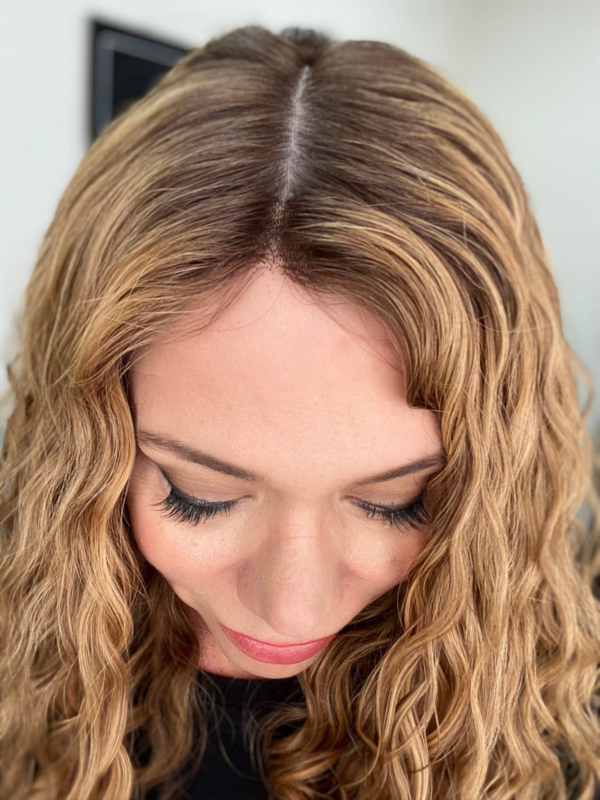 iWig HUMAN HAIR CURLY (MEDIUM CAP) STOCK # 14/8R