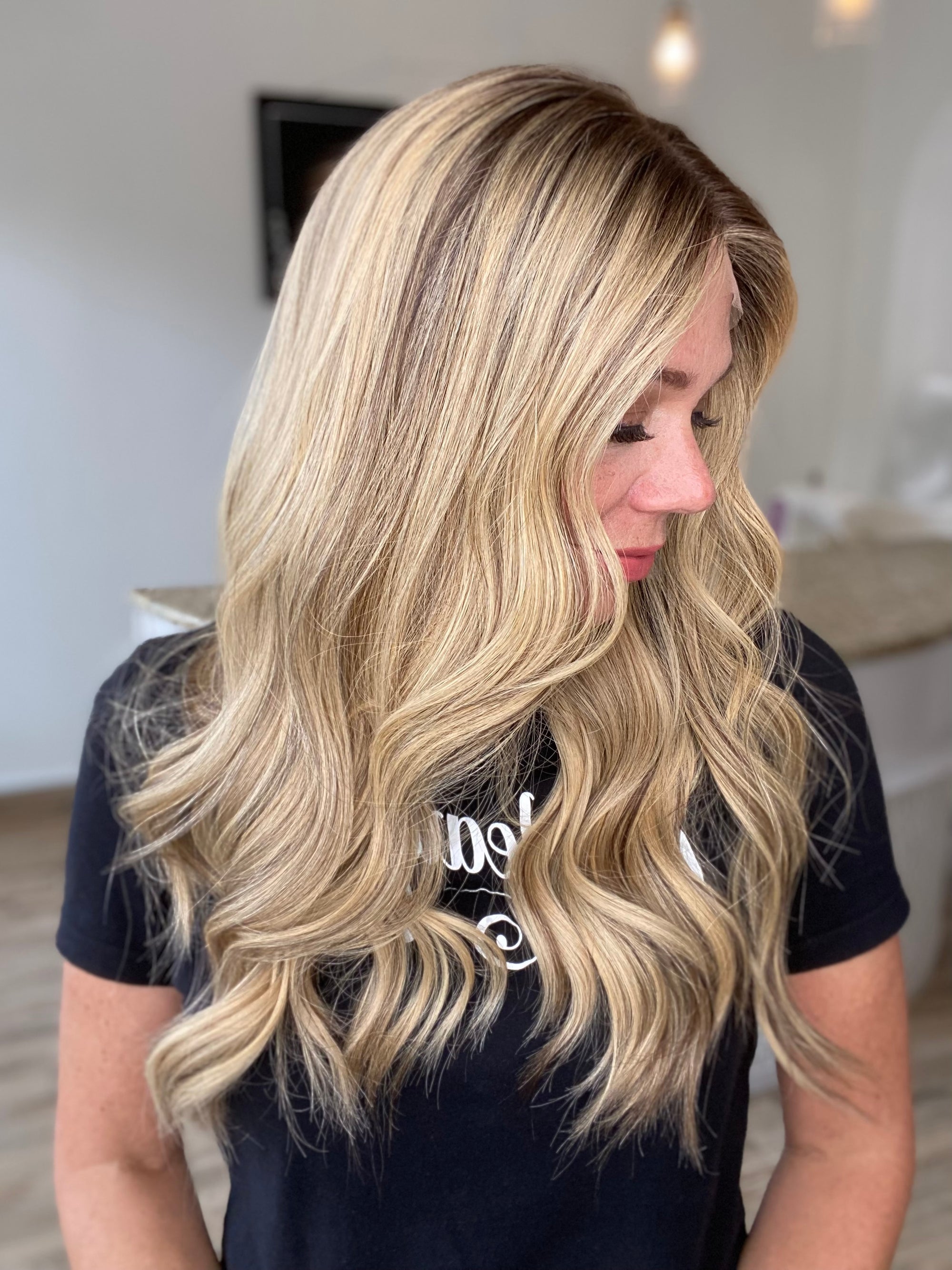 STOCK # BL604.16 GARDEAUX DELUXE DOUBLE LACE TOP WIG *FINAL SALE