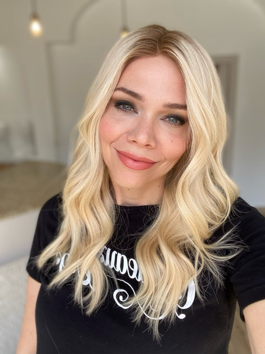 STOCK # JM304 GARDEAUX DELUXE MONO TOP WIG