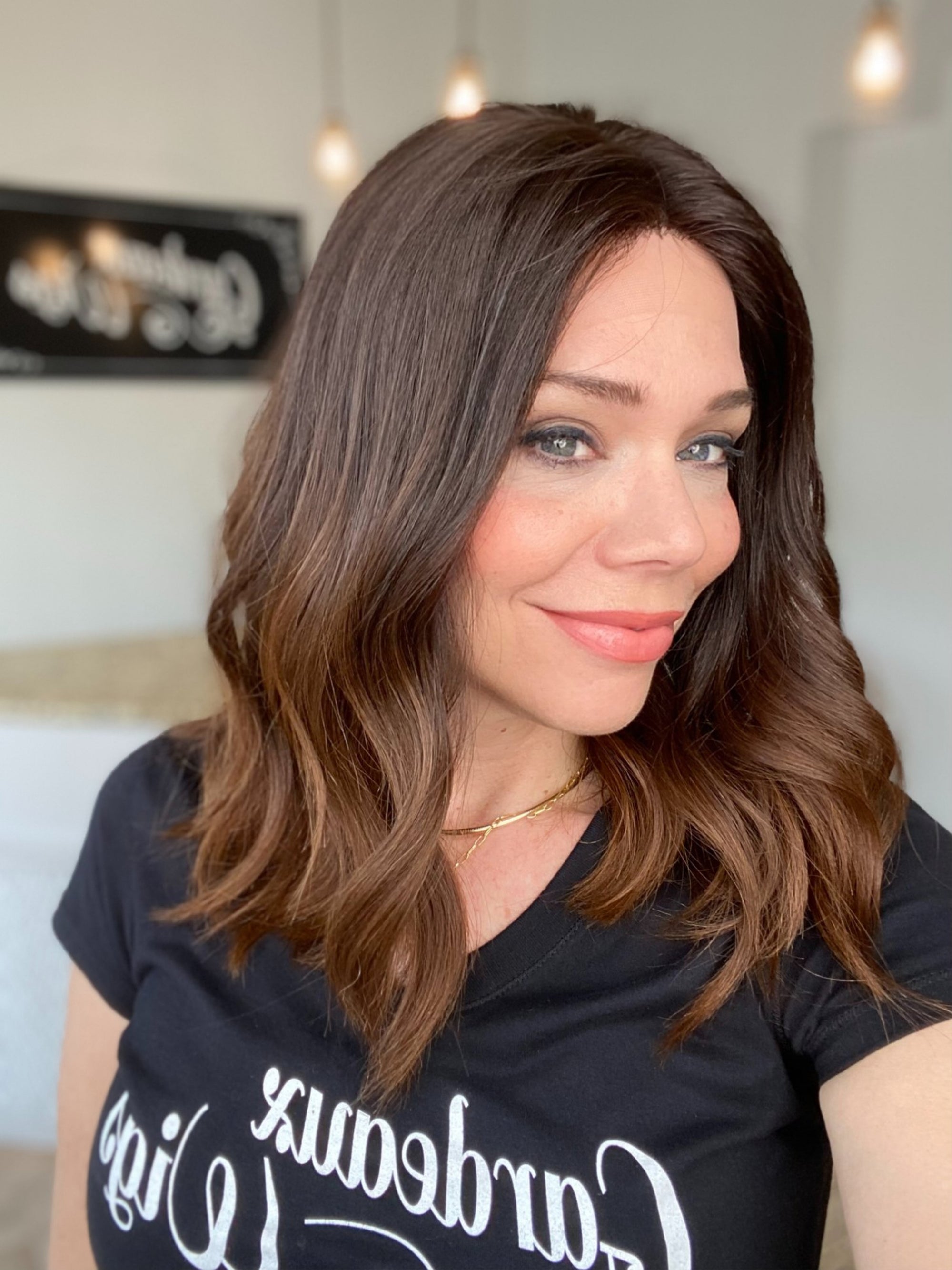 STOCK# JL320 GARDEAUX DELUXE LACE TOP WIG