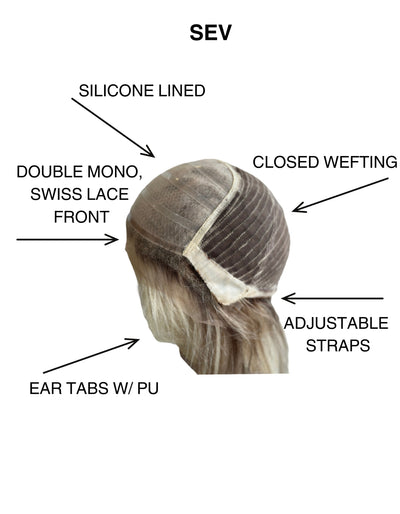 # 8258 GARDEAUX DELUXE MONO TOP WIG (SMALL CAP)