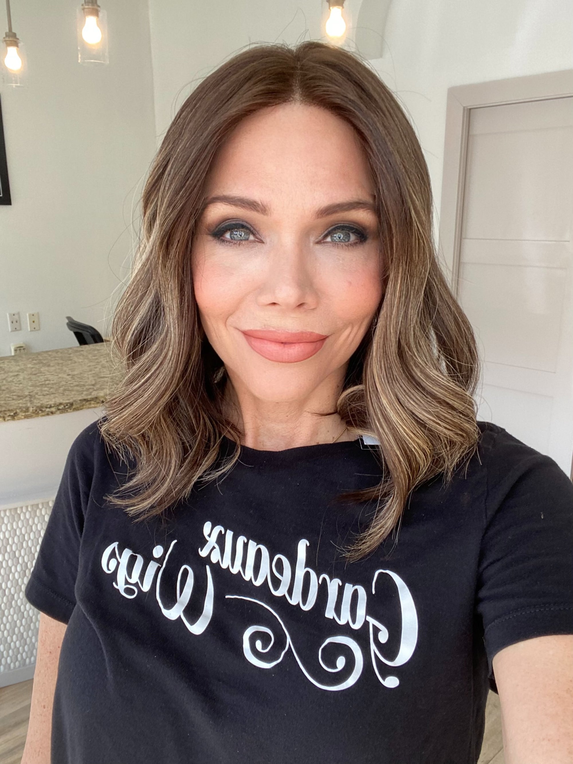 STOCK # BL606.8 GARDEAUX DELUXE DOUBLE LACE TOP WIG (MEDIUM CAP) *FINAL SALE