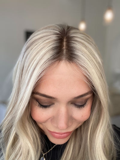 # 8561 GARDEAUX DELUXE DOUBLE LACE TOP SILICONE LINED WIG (SMALL CAP)