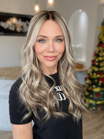 # 8605 GARDEAUX DELUXE DOUBLE LACE TOP WIG (MEDIUM CAP)