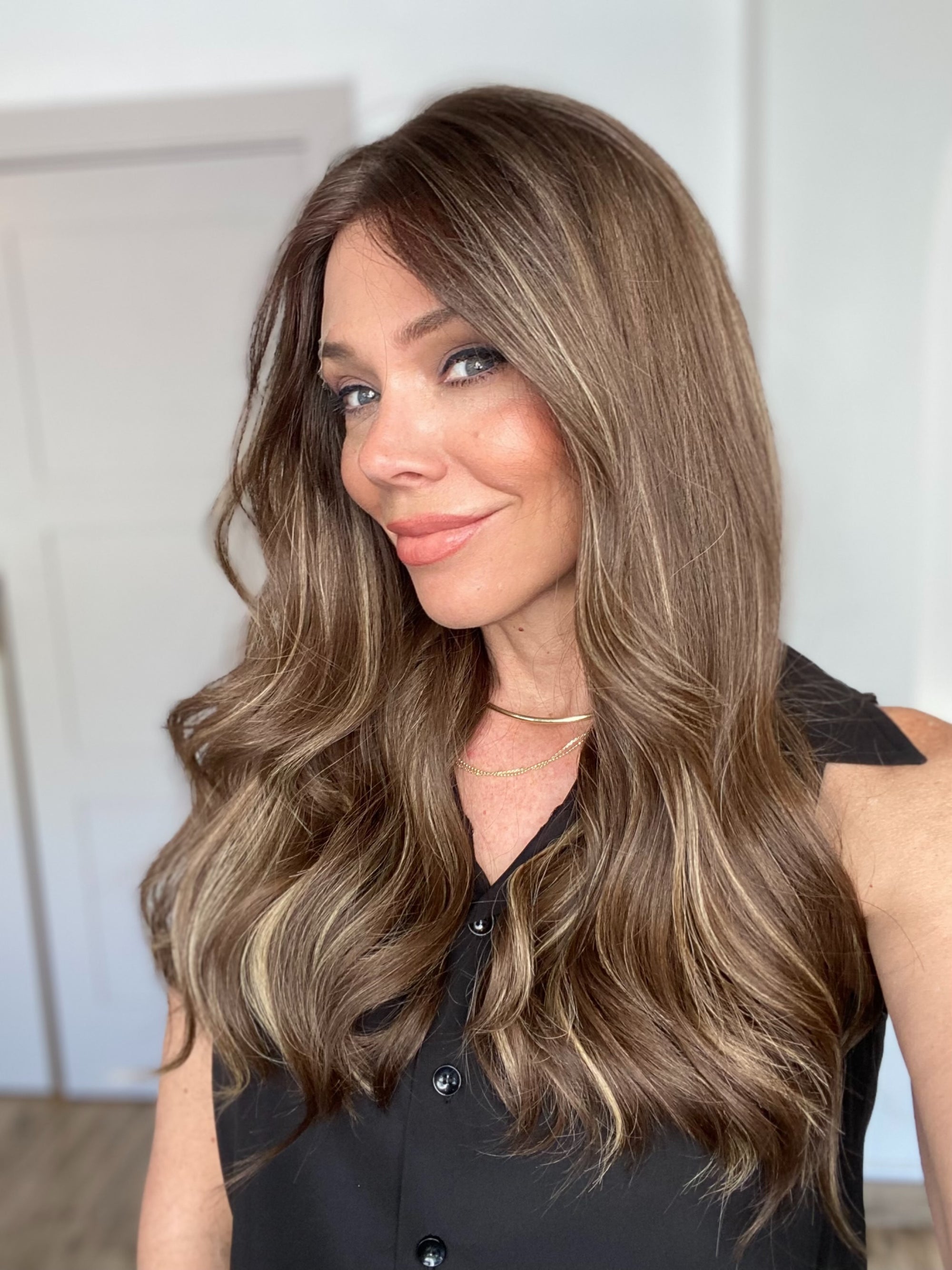 STOCK # BL-638.15 GARDEAUX DELUXE DOUBLE LACE TOP WIG (MEDIUM CAP)