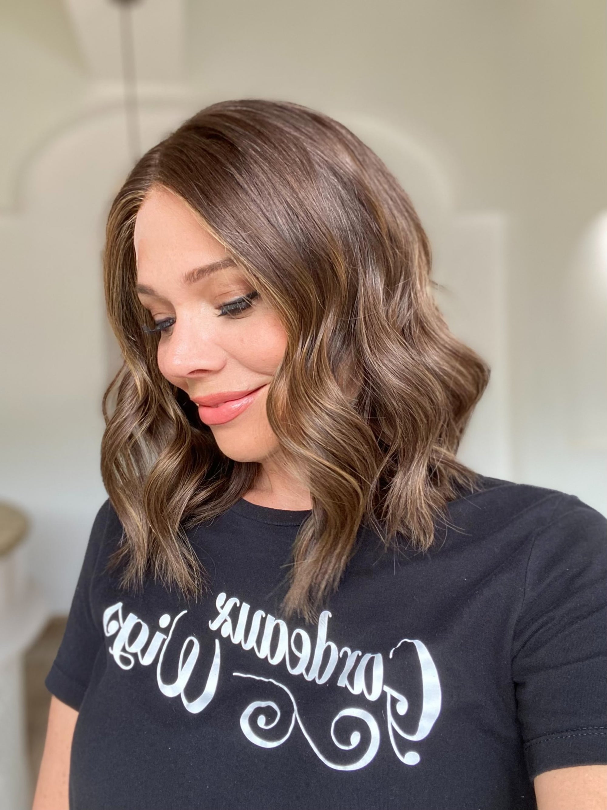 STOCK # BL-631.8 GARDEAUX DELUXE DOUBLE LACE TOP WIG (SMALL CAP)